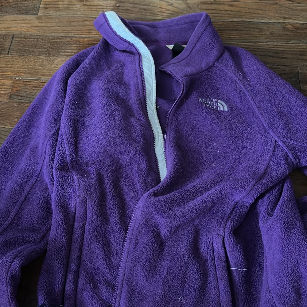 The North Face Purple Fleece Jacket